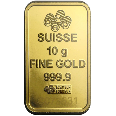 A picture of a Lingot d’or de 10g, Fortuna de PAMP Suisse (avec certificat de titrage)